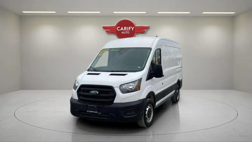 2020 Ford Transit Cargo Van T-250 Med Rf 9070 GVWR RWD WITH SAFETY