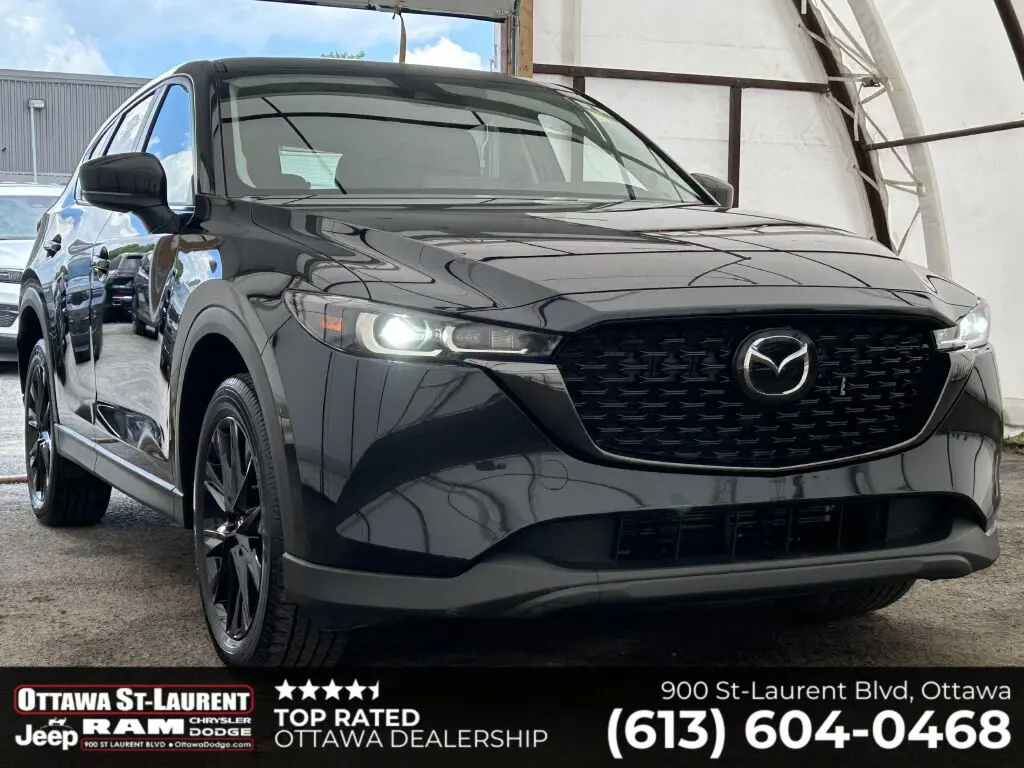 2023 Mazda CX-5 GS AWD | KURO EDITION, RED LEATHER SEATS, SUNROOF