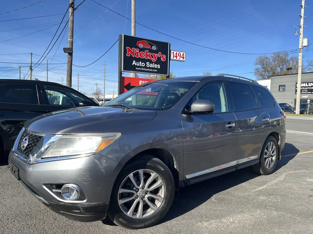 2015 Nissan Pathfinder SL 4WD - 7PASS - NAVI - R.CAM - 2X SUNROOF!