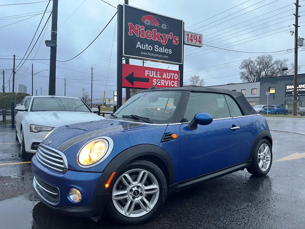 2012 MINI Cooper ﻿CONVERTIBLE - AUTO - ALLOY WHEELS - LOW KMS!